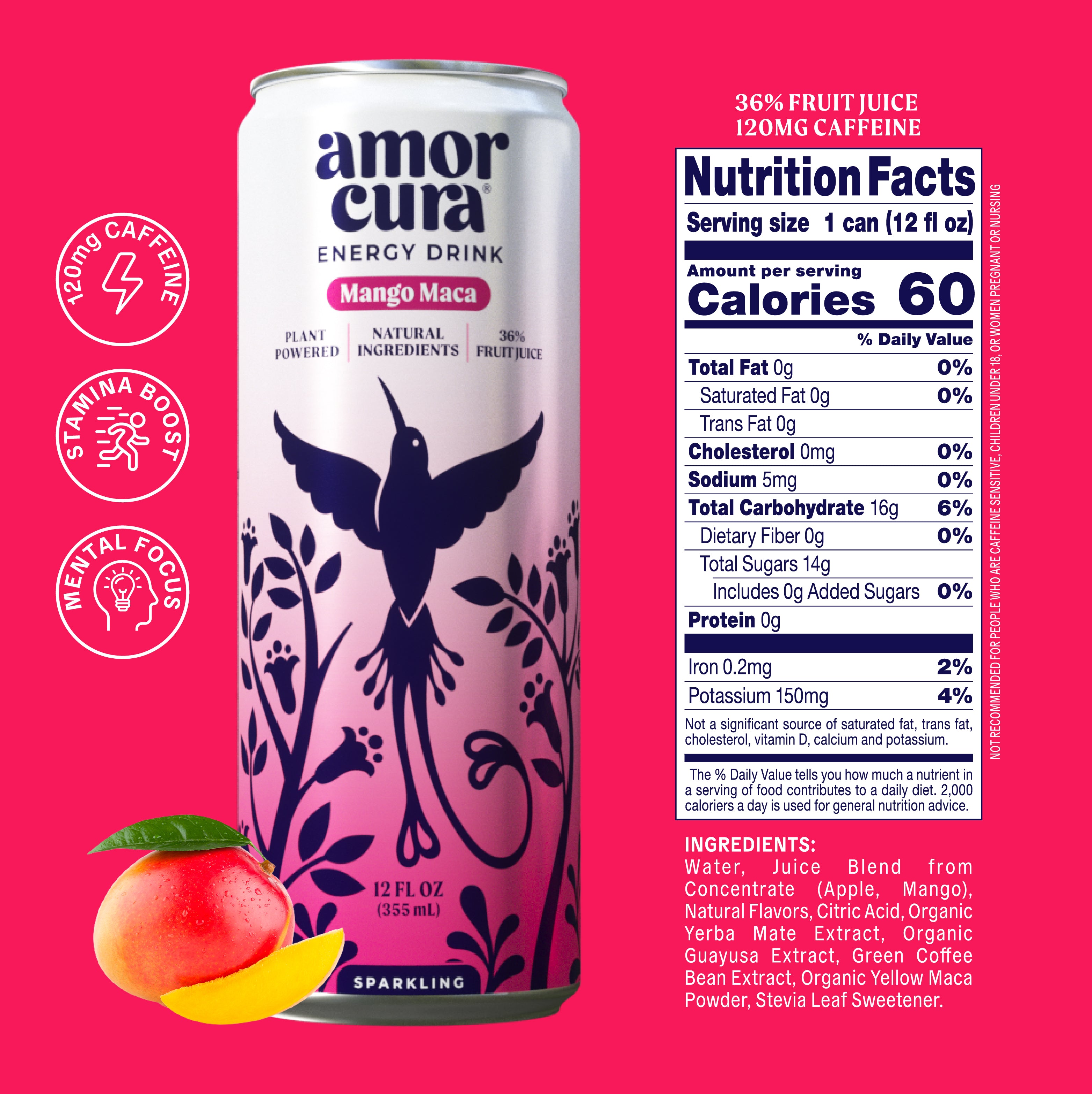 MANGO MACA 12 PACK